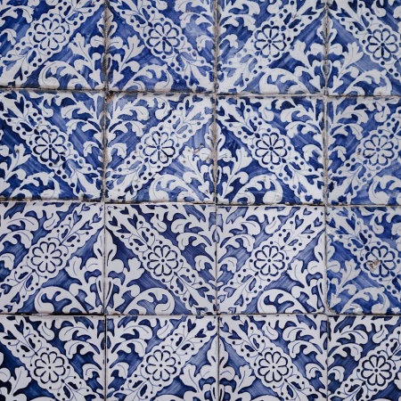 Painel de azulejos portugueses